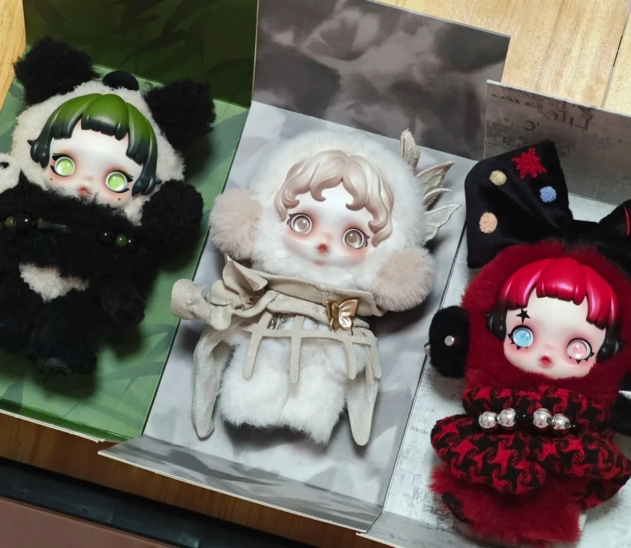 

Горячий продукт Popmart, оригинальные TAKSKULLPANDA, различные стили плюшевых игрушек, подвески, серия SP, подвесные карты, сюрприз, рождественские подарки