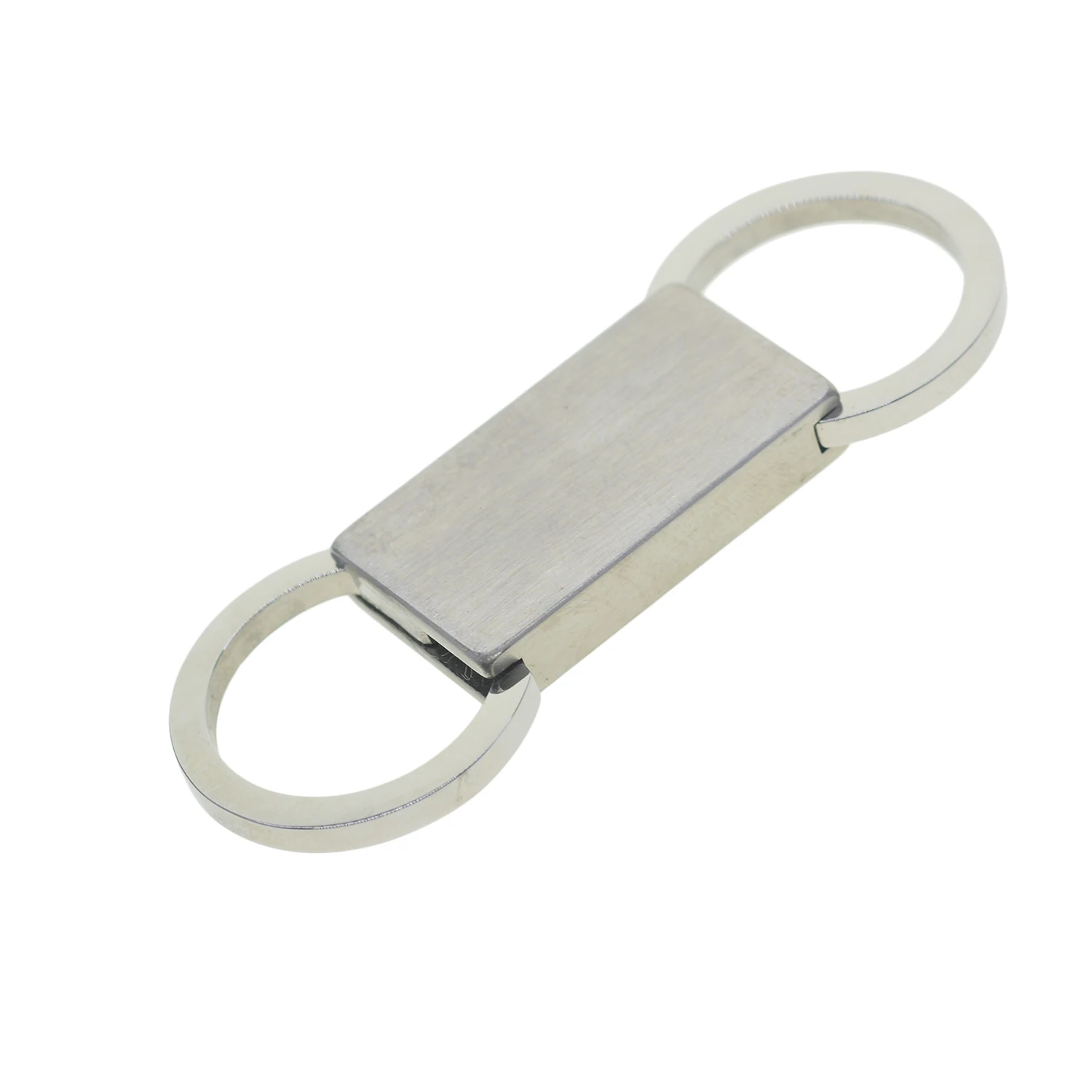 Unique Mirror Finish Stainless Steel Pull Swivel Rotate Locking Dual End Carabiner Key Ring Clasp Hook EDC Gift Keychain