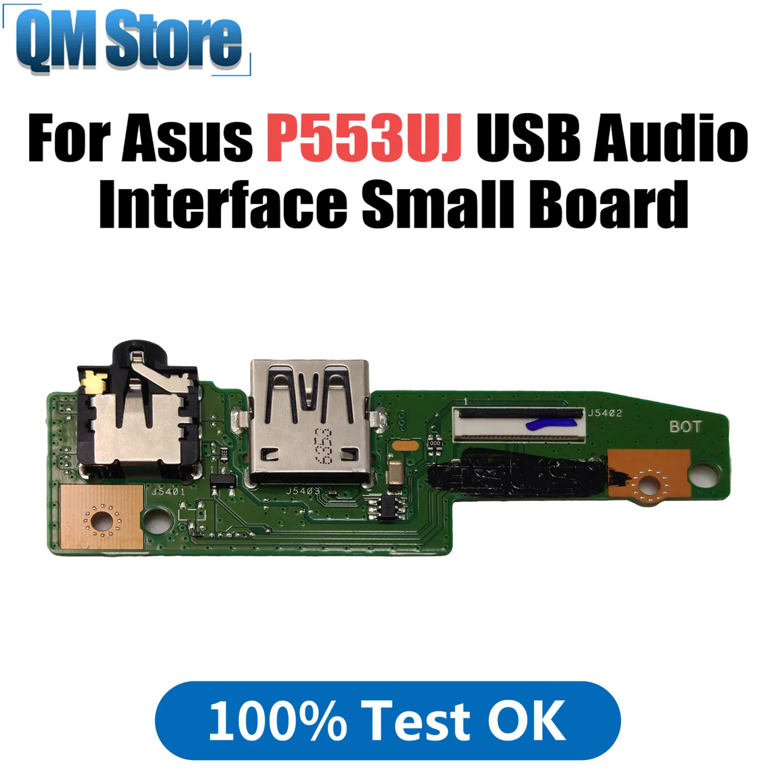 Original For ASUS P553UJ USB AUDIO interface small board P553UJ IO BOARD REV 2.0 tested good Fast Ship