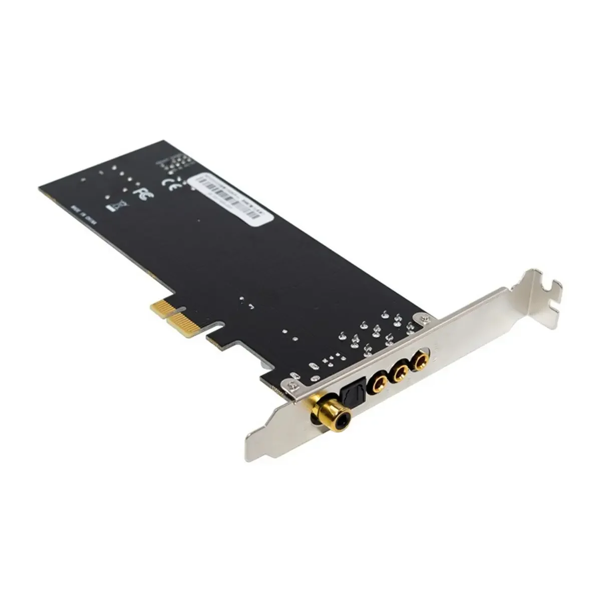 AvaCoreNew Electronics SSS1700 Internal PCIe Sound Card PCIe X1 Fiber Optic Coaxial Digital Audio HiFi Sound Card Driver-Free Fo