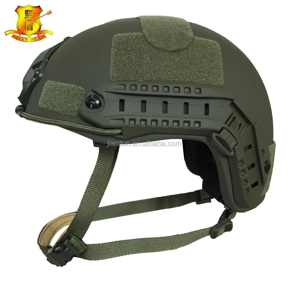 NIJ Level IIIA 3A 9mm .44 Mag NIJ Level III IV GOST BR1 BR2 BR3 BR4 BR5 Ballistic Helmet Visor Ballistic Helmet