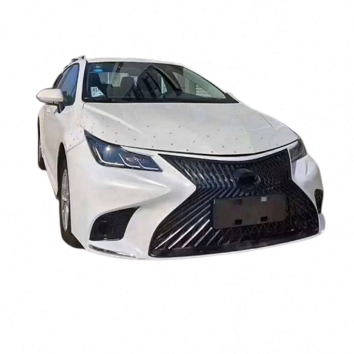 Automotive Body kit for Toyota corolla 2019-2022 upgrade to Lexus model include front and rear bumper assembly