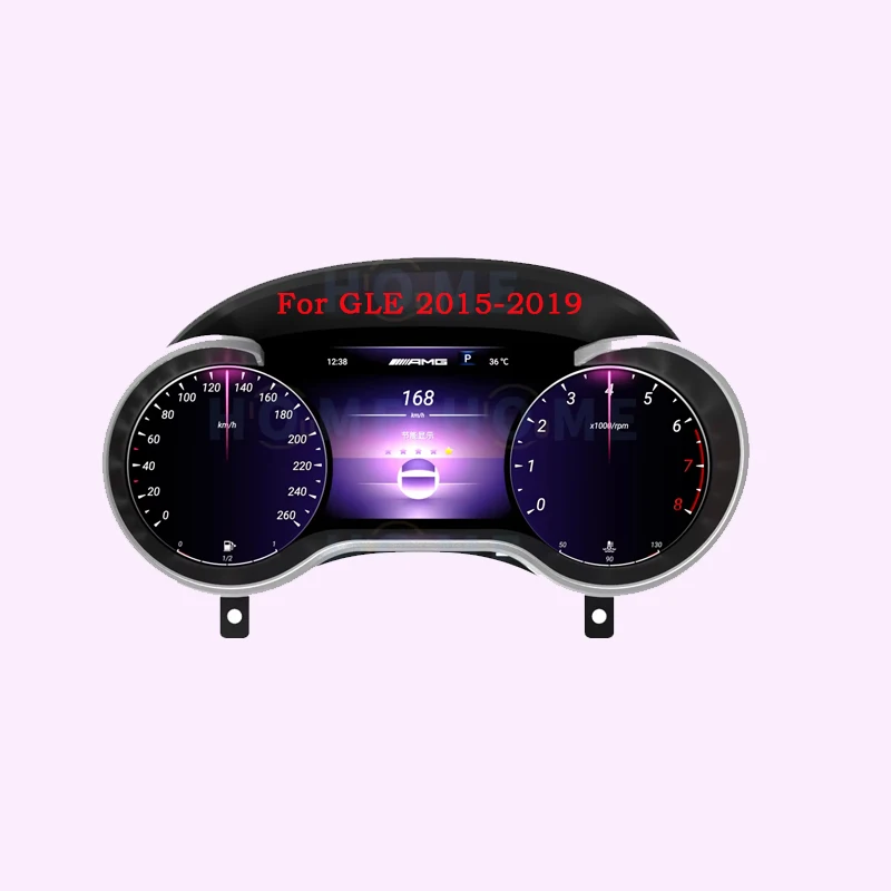 

LCD Speedometer Virtual Instrument Cluster CockPit for Benz GLE W166 GLE450 350 2015 - 2019 Digital Dashboard Panel
