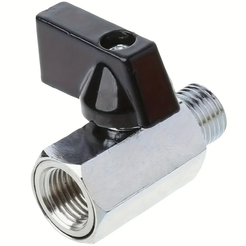 공기 압축기 및 기타 기계용 1pc 1/4 내부 스레드 볼 밸브, 펌프 및 워터 펌프용, 두꺼운 내구성