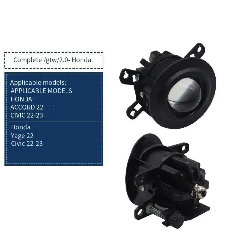 

12V 70W 3000K Green Lemon 6000K bi led fog light projector lens for Honda Accord Civic car fog lamp retrofit hi lo beam