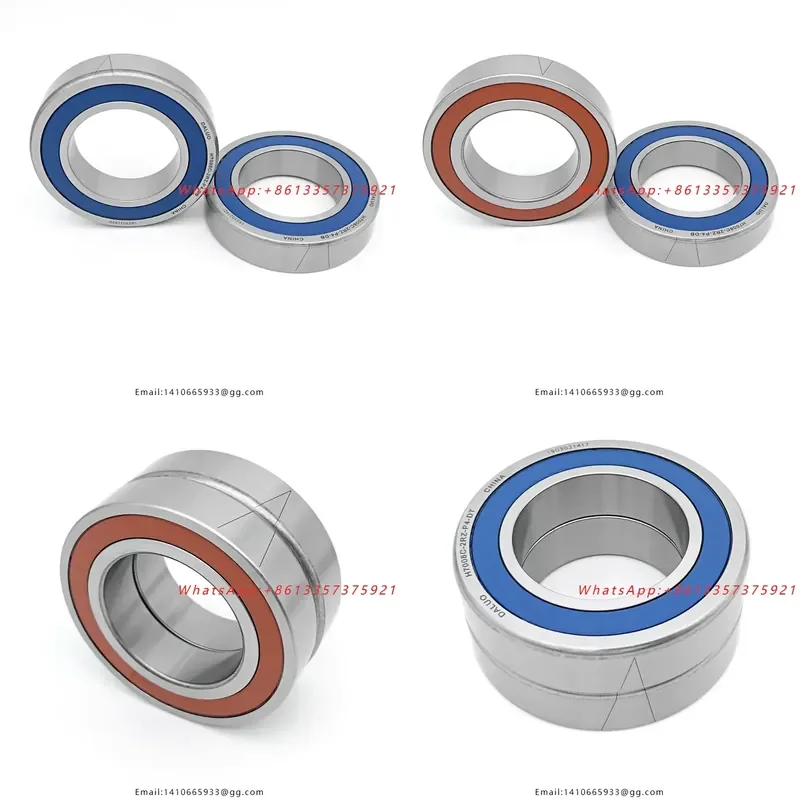 DALUO Bearings 7008 H7008C 2RZ P4 DB DT 7008C 40X68X15 Angular Contact Bearings ABEC-7 Precision Bearings CNC