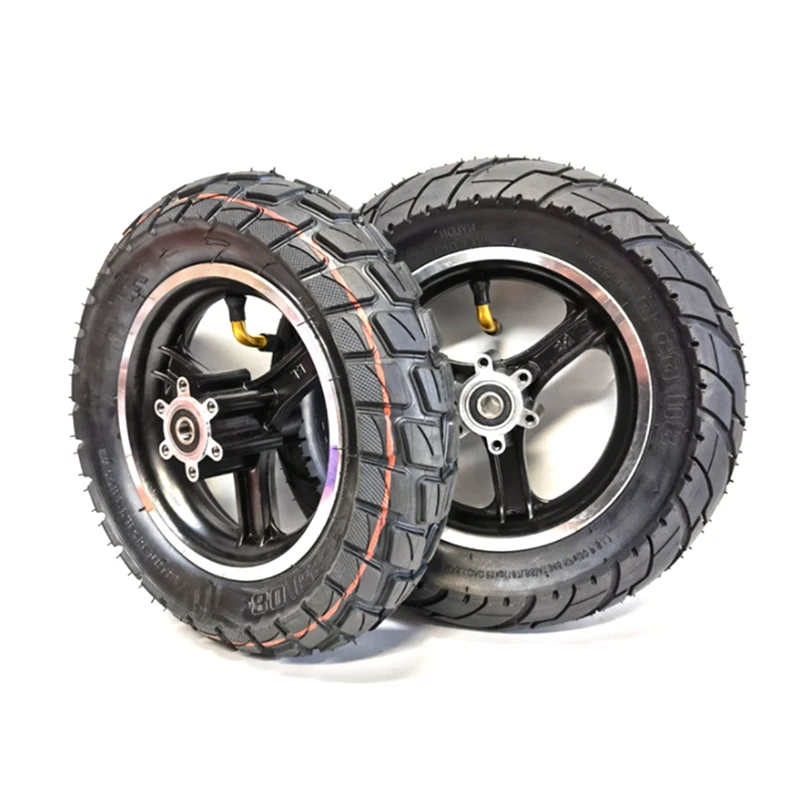 B-M 10 Inch Air Wheel 80/65-6 Tire & Alloy Disc Brake Rim For Electric Scooter Balancing Hoverboard