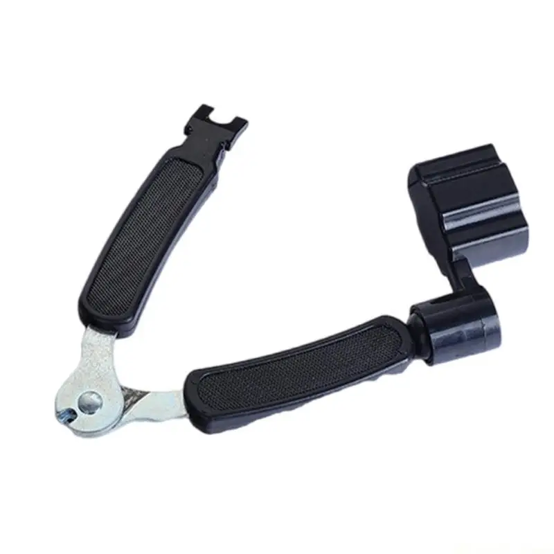 31BE Guitar Bridge Pin Puller for Guitar String Changing, 3 in 1 Guitar String Changing Tool, Guitar String Winder Cutter