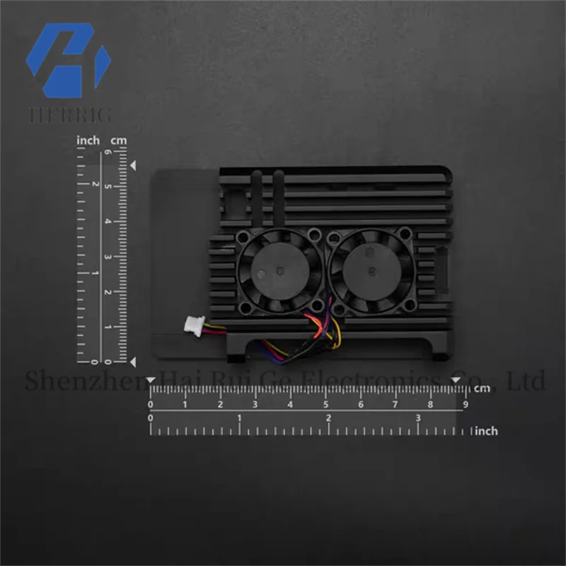 Raspberry Pi 5 Metal Case (Dual Fan)