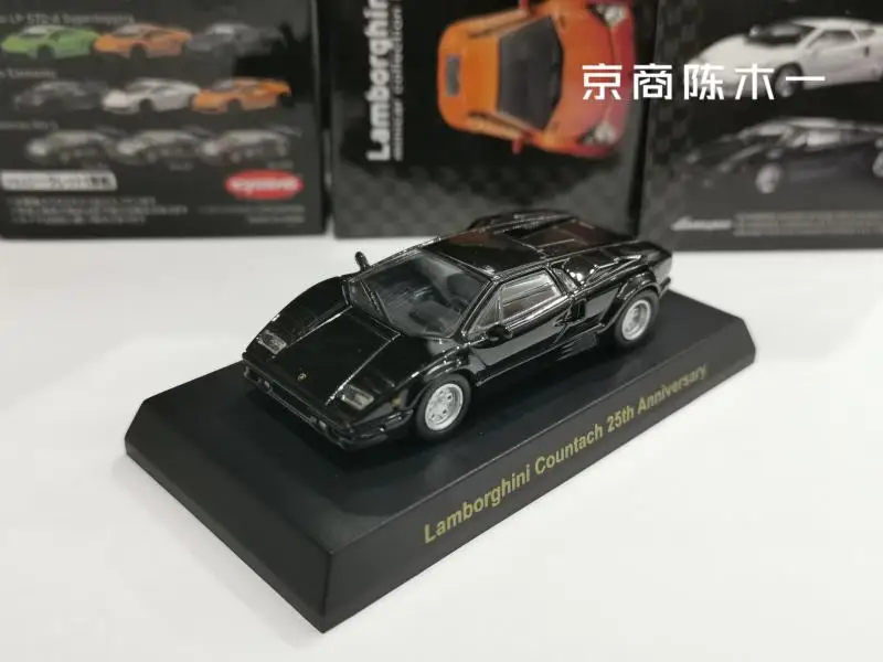 KYOSHO 1/64  Lamborghini Countach 25th anniversary Collection die cast alloy trolley model ornaments gift