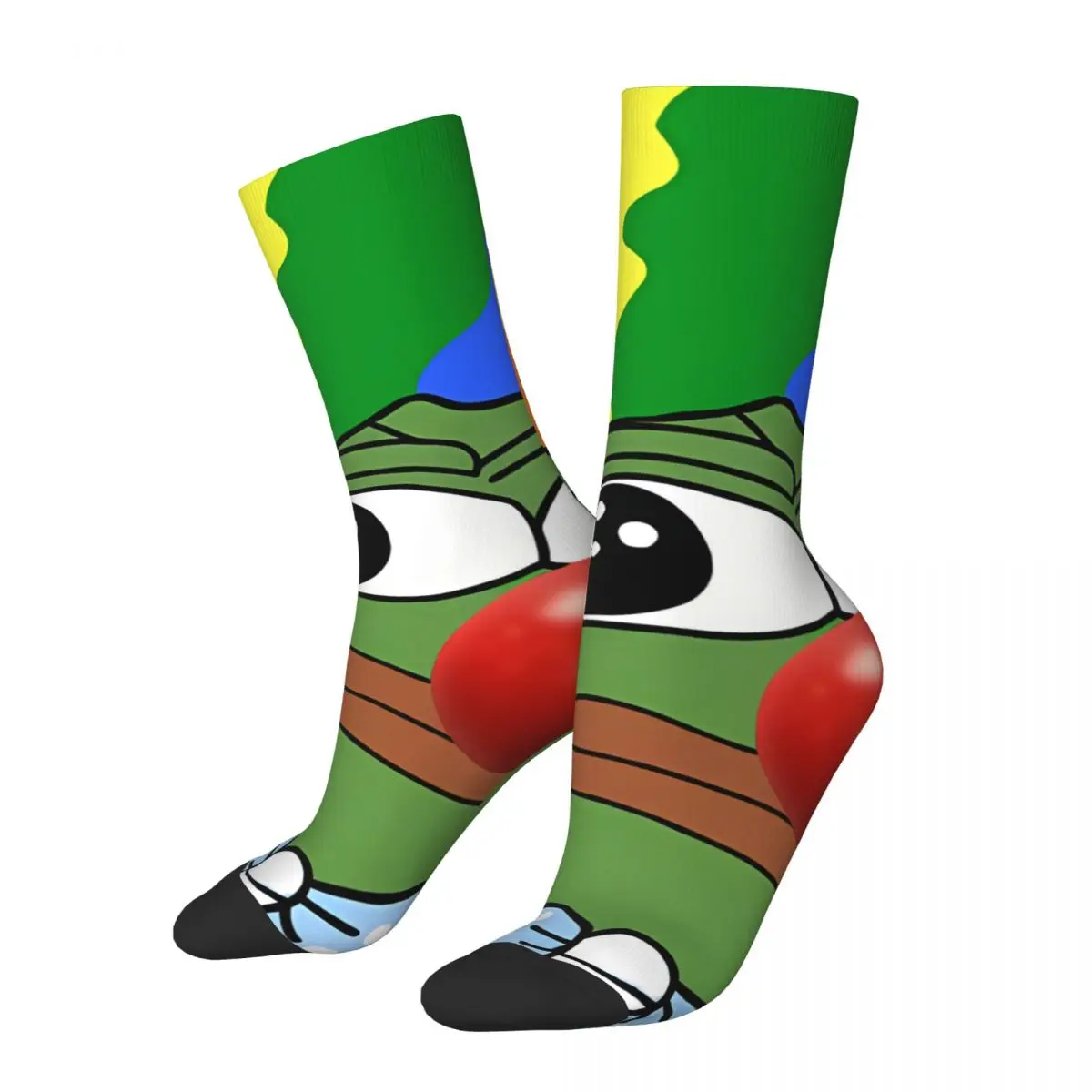 Pepe The Frog Joker Men Women Socks Windproof Novelty Spring Summer Autumn Winter Stockings Gift