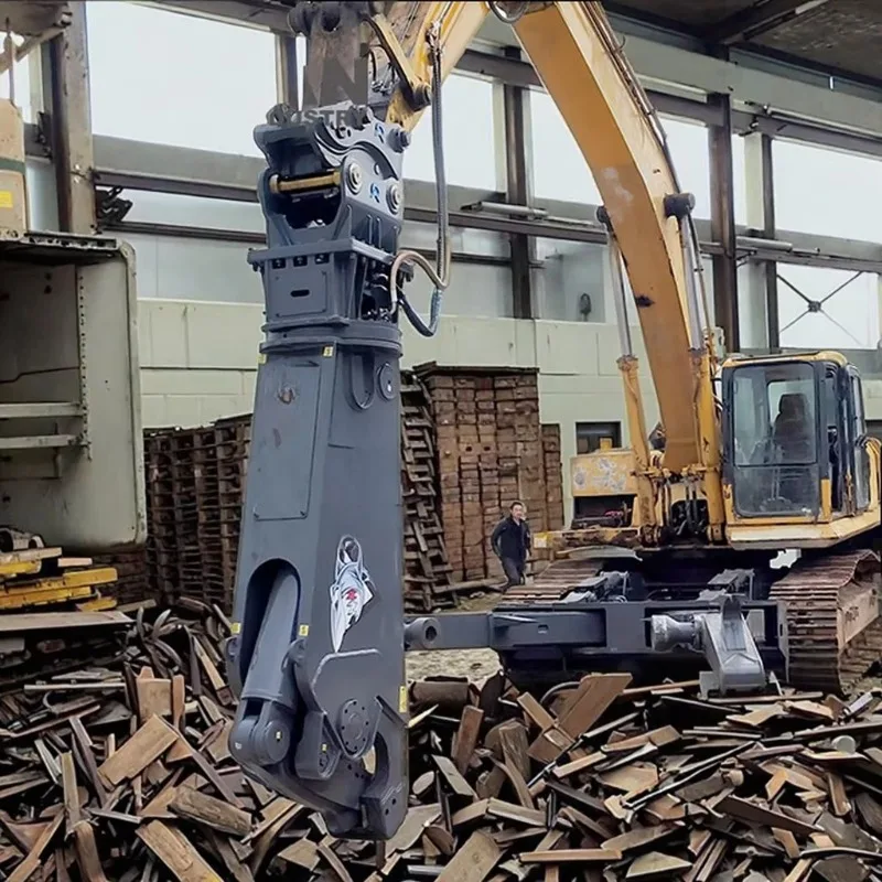 Hydraulic Metal Cutter Eagle Jaw Shearing Machine Heavy Duty Steel Processing Equipment Portable Scrap Recycling Tool