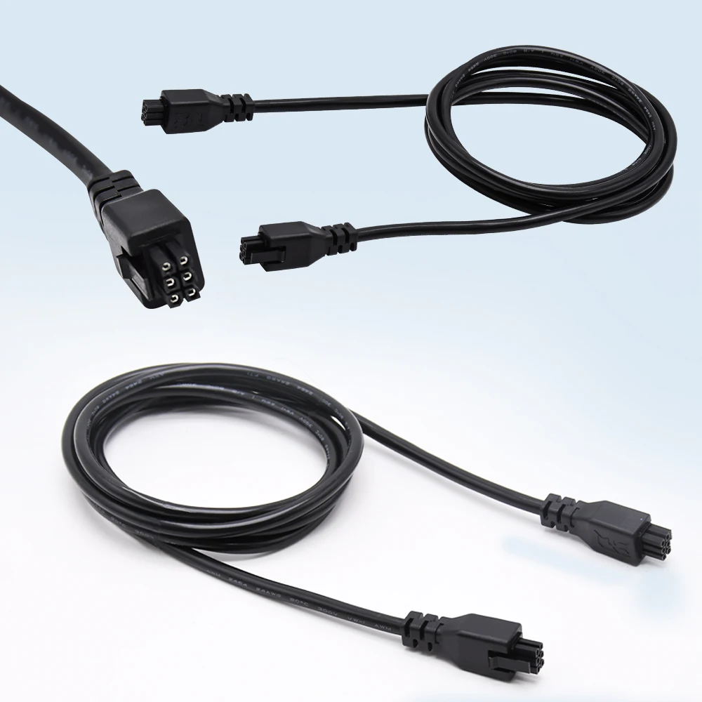 

1M/1.5M/2M Bambu Lab 6-Pin AMS Bus Cable with Magnetic Ring for X1/X1C/P1/P1S/P1P/H2D Extruder Free Shipping