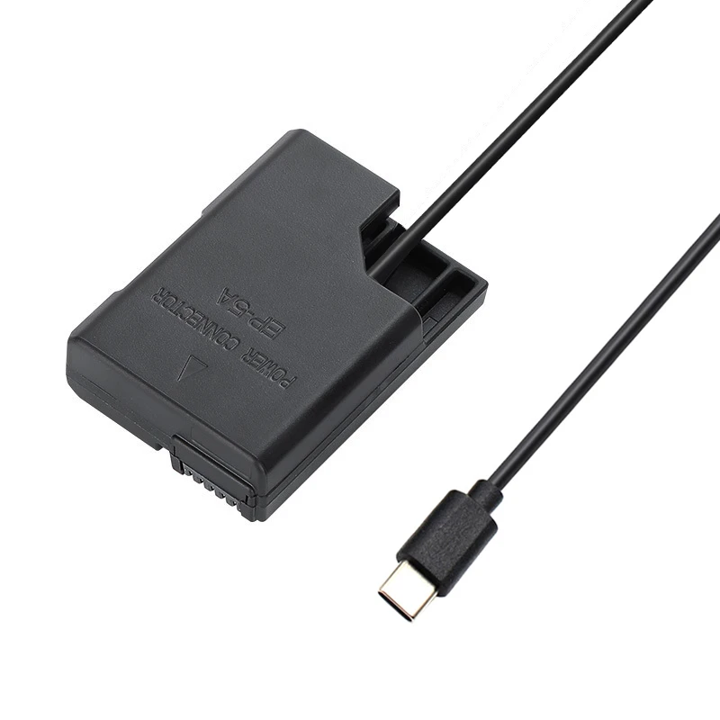 Type-C to EN-EL14 EL14A EP-5A Dummy Battery AC Power Adapter For Nikon D3100 D3200 D3300 D3400 D3500 D5100 D5200 D5300 D5500