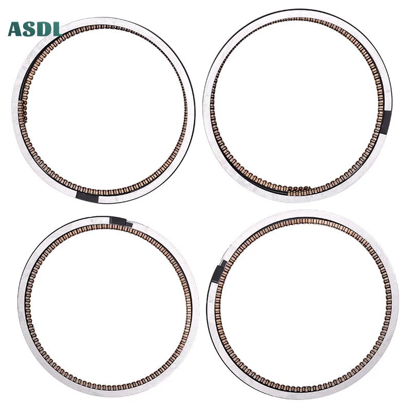 1/4 set 57mm 400CC Motorbike Engine Cylinder Piston Rings Kit for KAWASAKI ZXR400 1989-1996 ZX-4 F3 1988 ZXR 400 ZX4 Ring Set