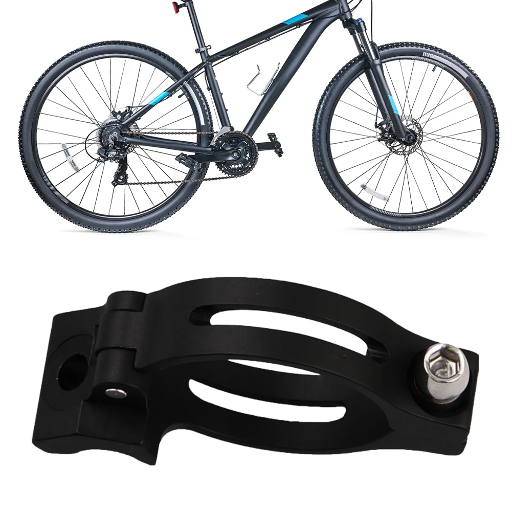 Road Bike Derailleur Braze-On Convertor 34.9mm Front Derailleur Braze Adapter Converter Clamp Aluminum Alloy for MTB Road Bike