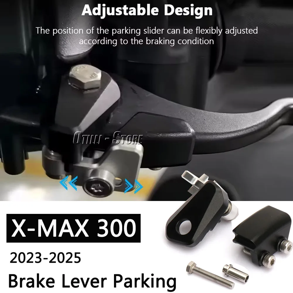 

X-MAX 300 New Parking Brake Switch Lock Lever Set Adjustable Motorcycle For Yamaha XMAX X-MAX 300 XMAX300 X-MAX300 2023 - 2025