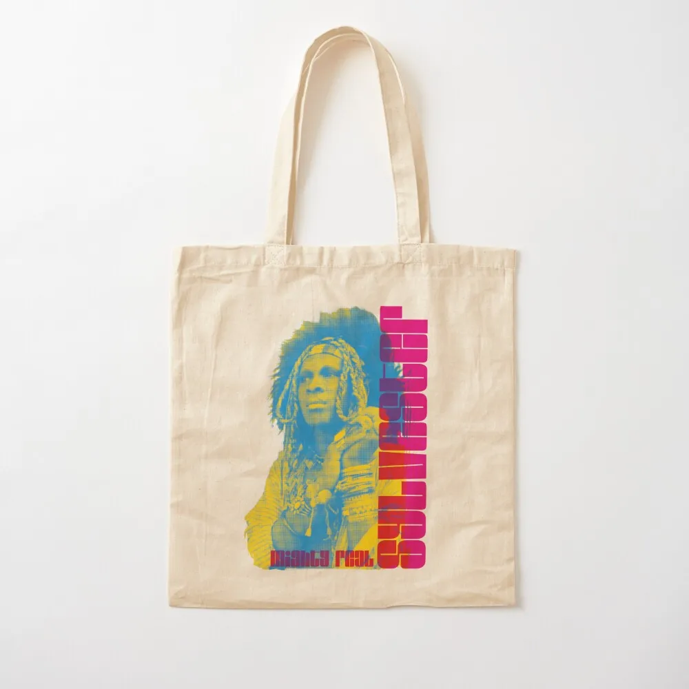 حقيبة سيلفستر ديسكو جرافيك حقيبة تسوق قماشية حقيبة قماش حقيبة نسائية قابلة للطي في السوبر ماركت #2