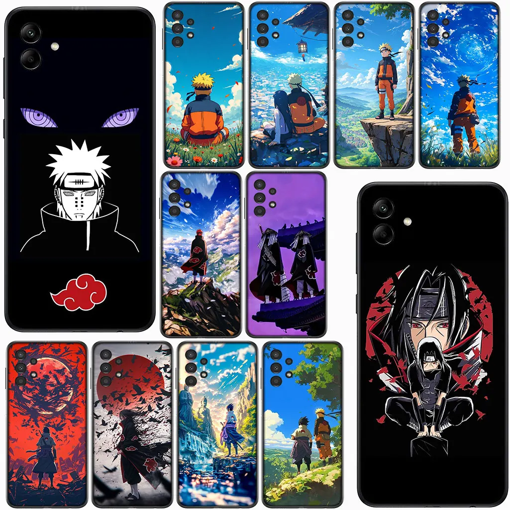 Akatsuki Itachis Uchihas Sasukes для Motorola Moto Edge 50 One 30 Fusion 40 neo Ultra Pro 20 Lite G60 E15 E14 G85 G84 Чехол для телефона