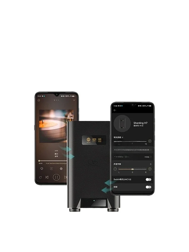 Bluetooth Portable Decoding Ear Amplifier All-in-One HiFi Fever Music Player Small Tail Computer Sound Card