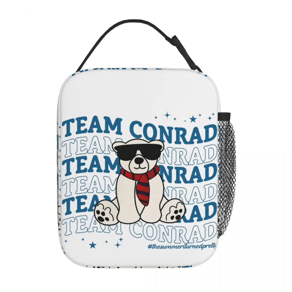 team-conrad-white-bear-the-summer-i-turned-pretty-isolated-lunch-bag-portatil-reutilizavel-saco-termico-lancheira-tote-bolsas-de-alimentos