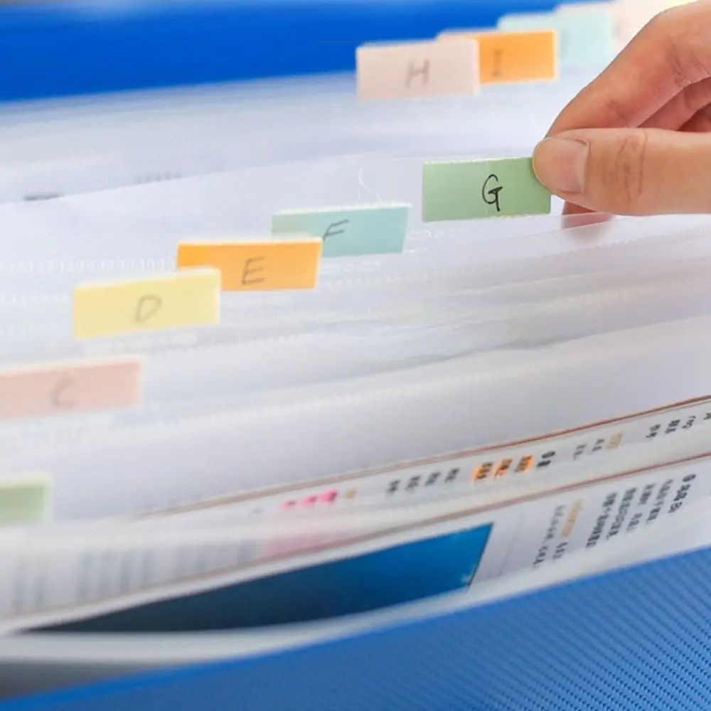 حقائب عمل بسيطة توسيع ملف الأكورديون حقيبة مستندات منظم المستندات تخزين المحفظة مجلد الورق