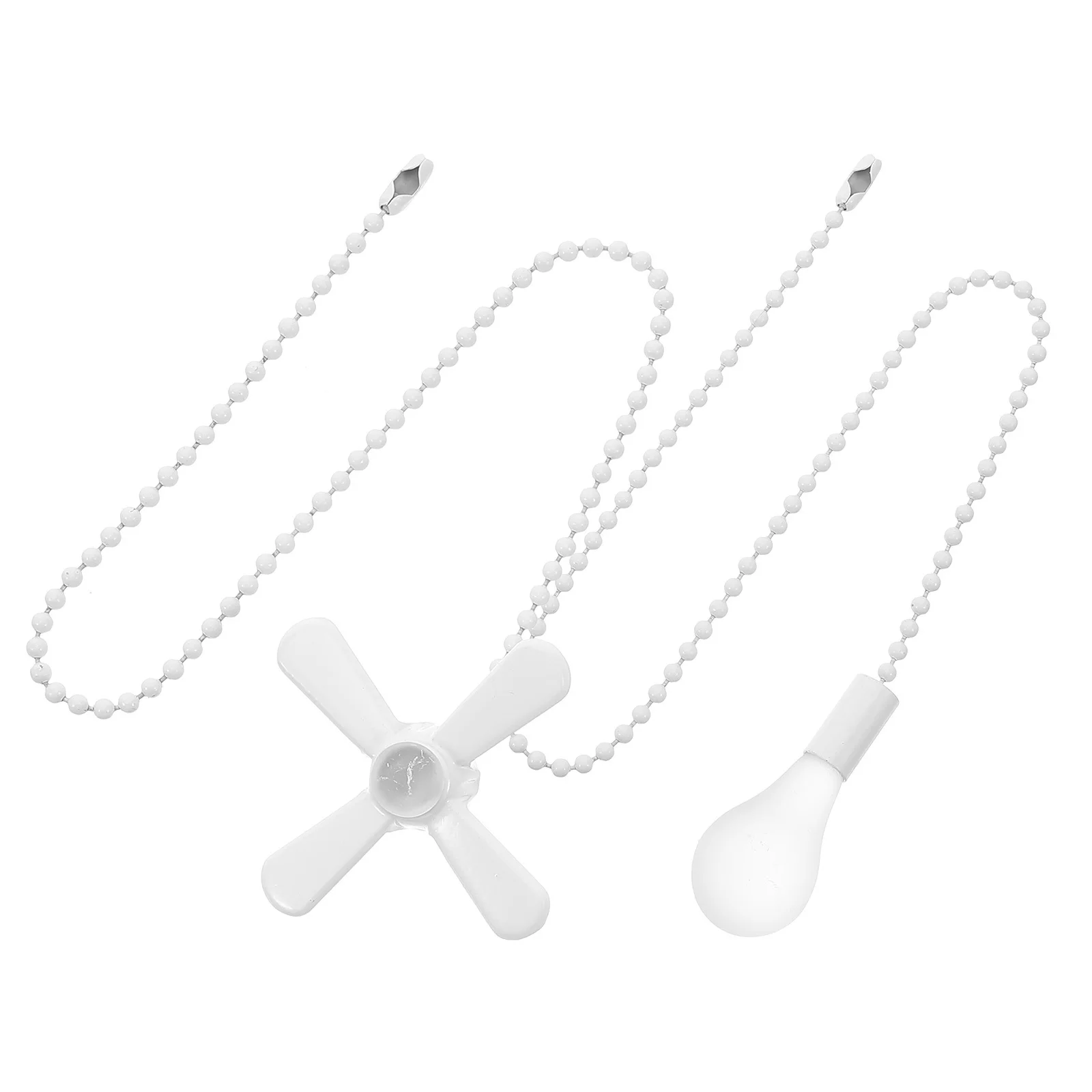 

2Pcs Ceiling Fan Pull Chains: Decorative Fan Pull Chain Replacement with Elegant Design for Home Office Lighting Decoration