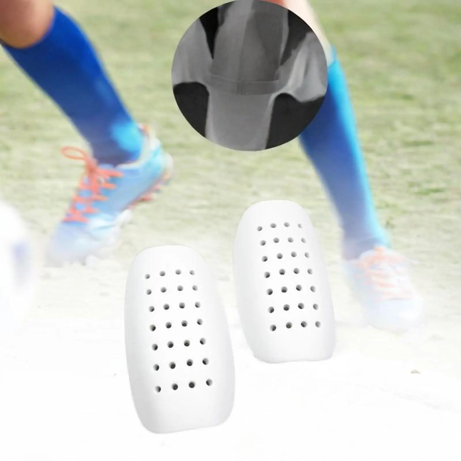

2Pcs Shin Protection Comfortable Shin Guard Set for All Ages Portable Calf Guards Soccer Game Shin Pads Soccer Shin Guards