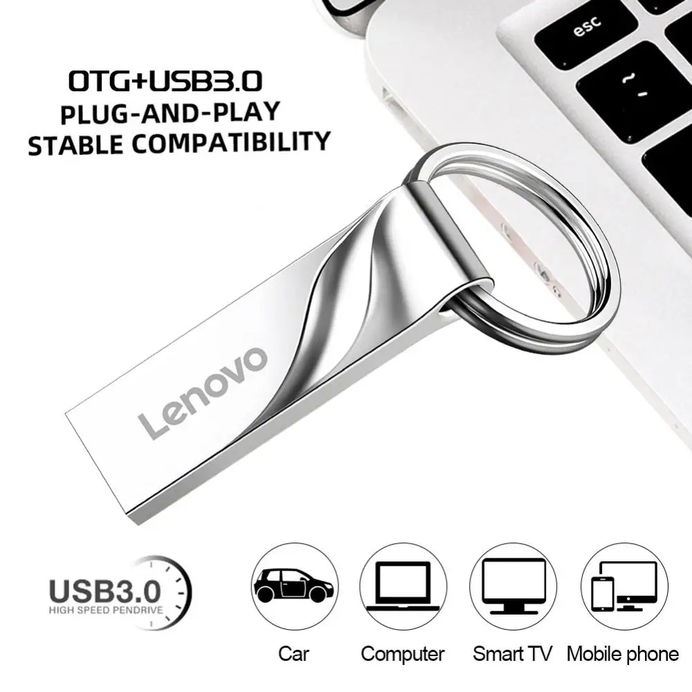 Lenovo USB флеш-накопитель, 3,0 Гб, 256 ГБ