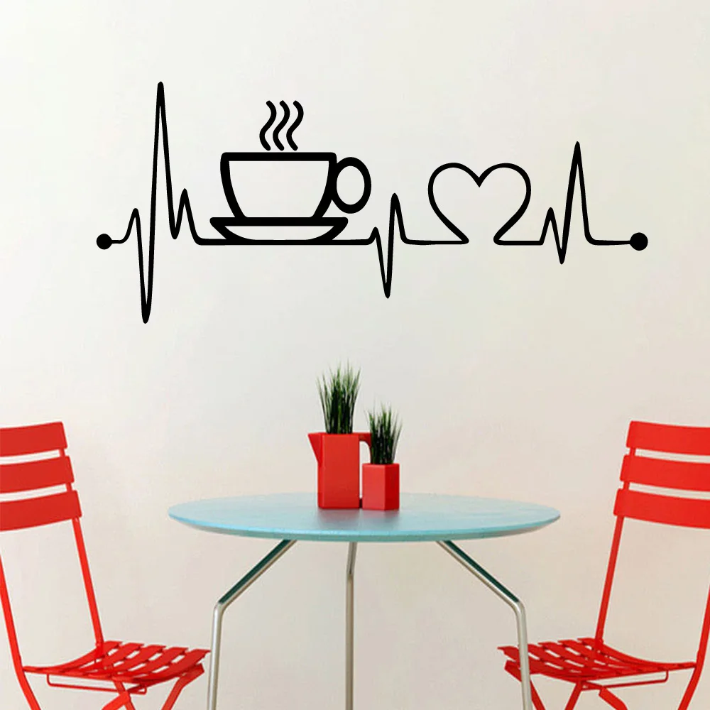 1pc Cartoon Female chef Vinyl Wall Sticker For Kitchen Wall Decor Waterproof Sweet Text Decal For Coffee Shop Wall