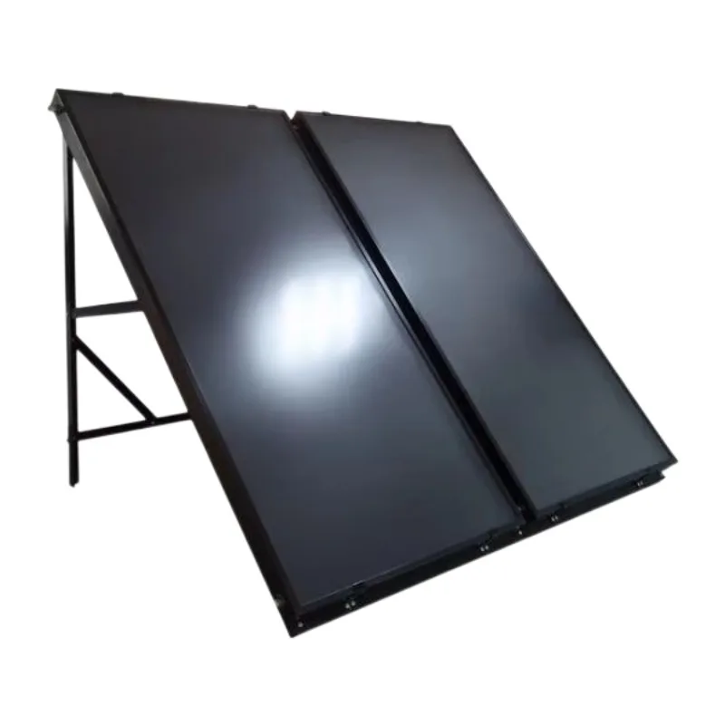 لوحة مسطحة لوحة المياه الشمسية جامع السخان الشمسي لتسخين المياه بكفاءة #3