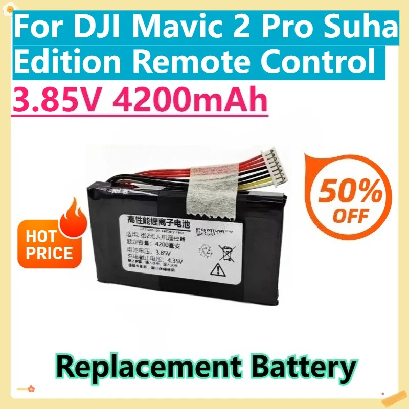 

For DJI Mavic 2 Pro Suha Edition Remote Control Battery 3.85V 4200mAh Controller Battery