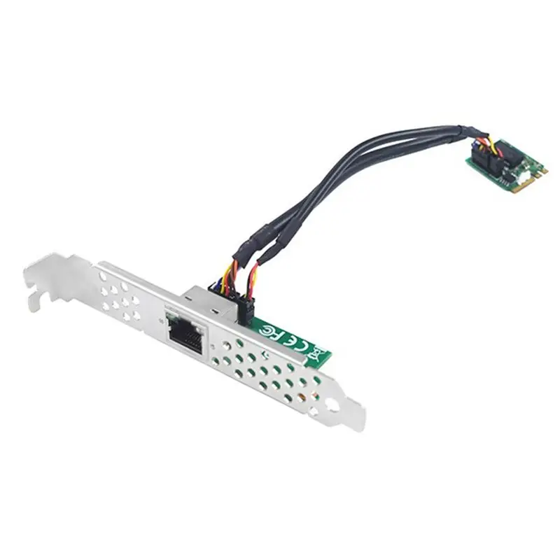

A14E-M.2 Single Electrical Port Gigabit A+E And B+M Key Interface I210AT For Industrial Computer PC Network Card