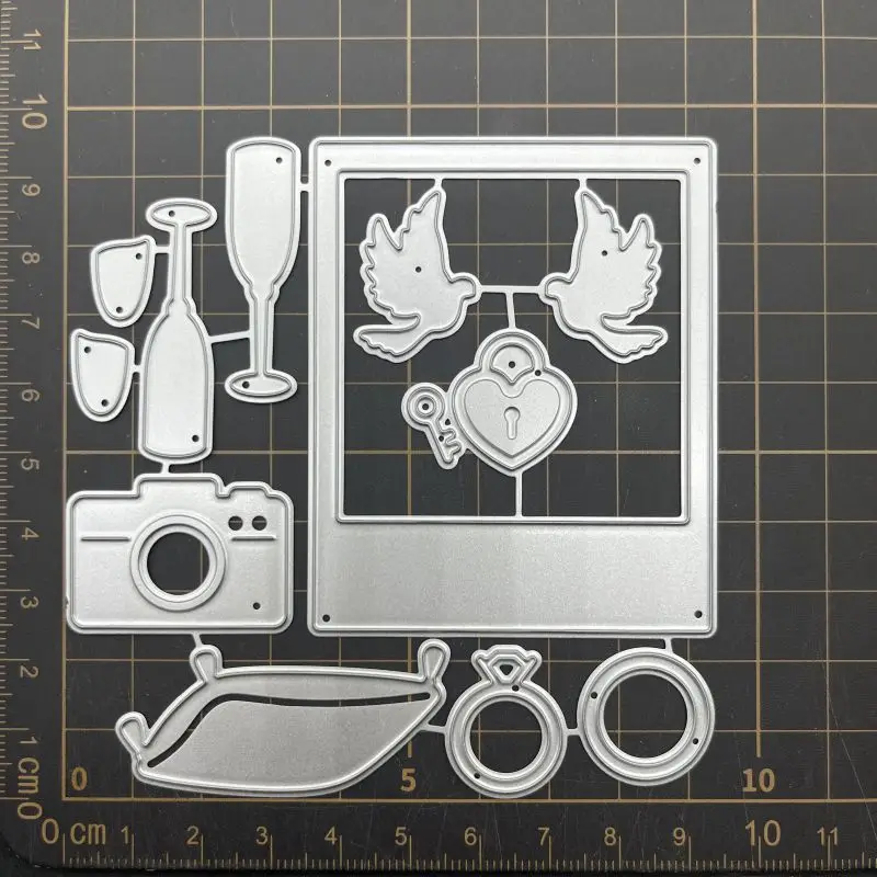 Wedding baby beach series Metal Cutting Dies Stencils For DIY Scrapbooking Decorative Embossing Handcraft Die CutsTemplate - view 6