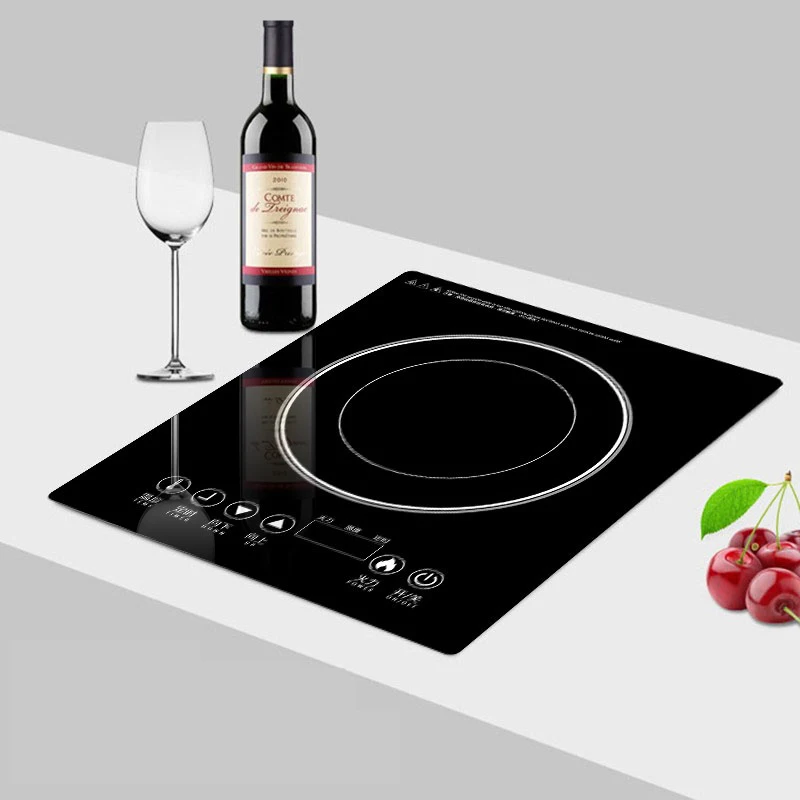 Индукционная плита электромагнитная печь двойная варочная панель электрическая регулируемая температура нержавеющая сталь Магнитная горячая пластина