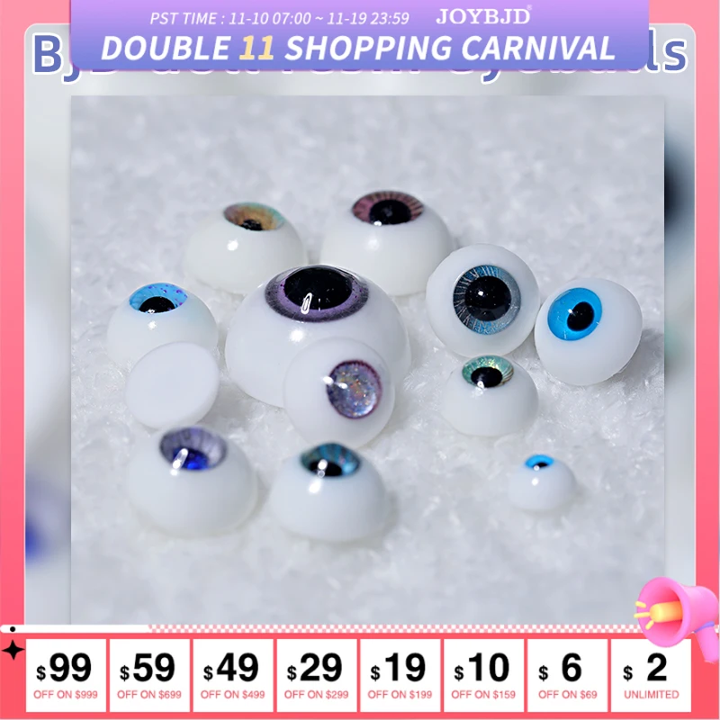 

Doll BJD Eyes Craft Resin Eyeball Safety Animal Toy EyeBall 1/3 1/4 1/6 1/8 Grey Green Blue 6 8 10 12 14 16 18mm BJD Accessorie