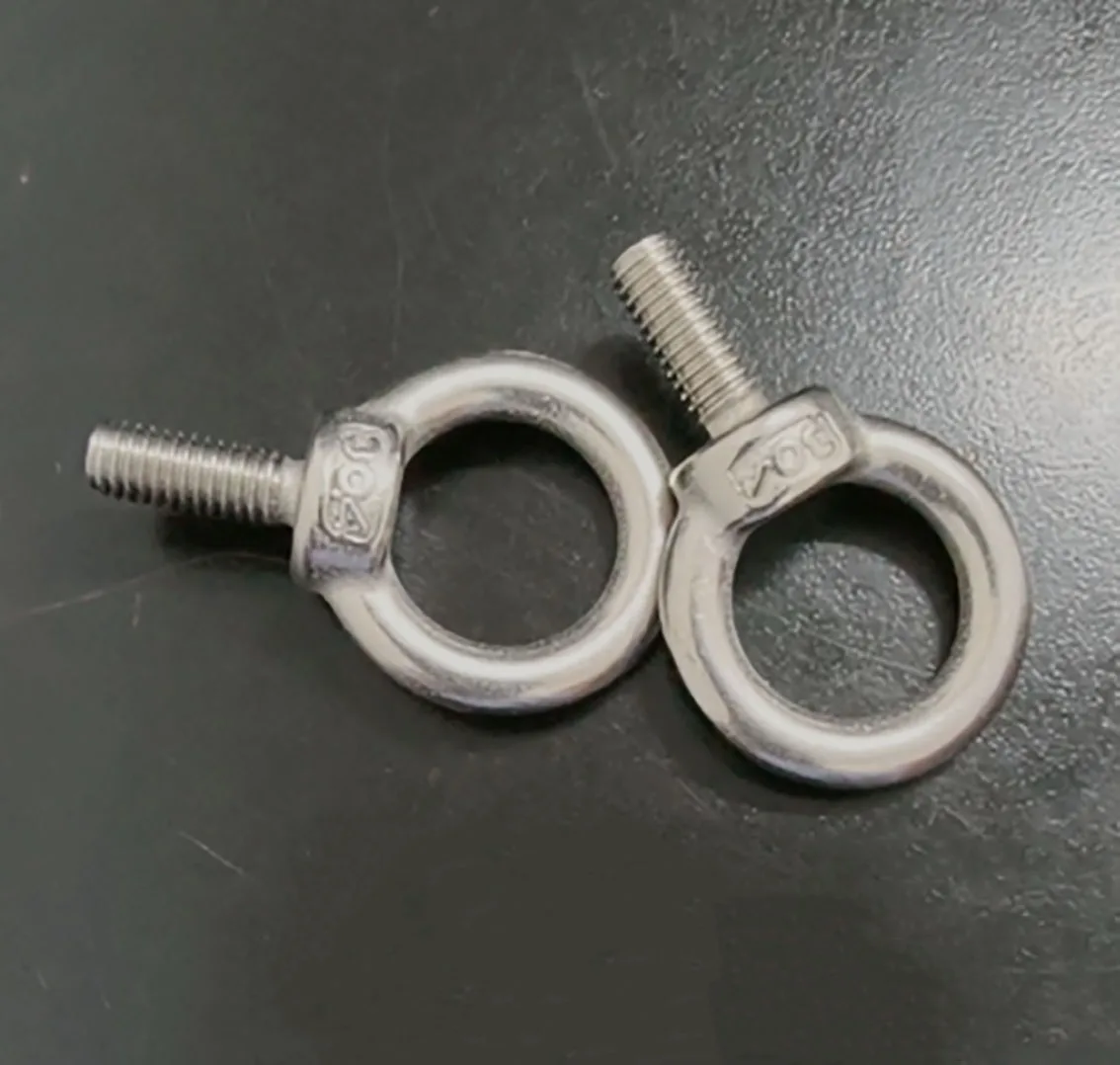 1Pcs M3 M4 M5 M6 M8 M10 M12-M30 Lifting Eye Nuts/Screw Ring Eyebolt Ring Hooking Nut Screws 304 Stainless Steel