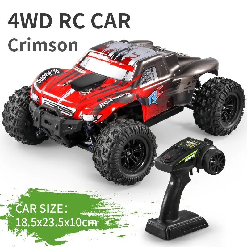 High-Speed Alloy RC Car with Long Endurance&Digital Steering Gear-1:18 Scale 4WD Drift Race Car,2.4G remote control car gift toy