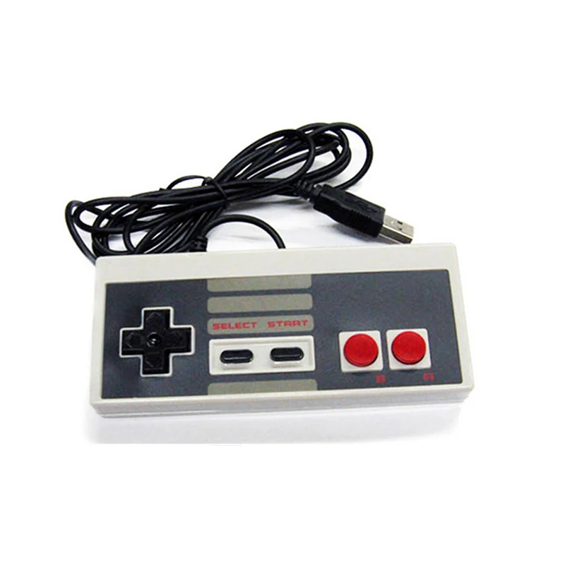 1/2 قطعة NES السلكية وحدة تحكم USB غمبد PC/USB/NES ألعاب الفيديو الكمبيوتر مقبض ريترو USB NES تحكم عصا التحكم مقبض التحكم