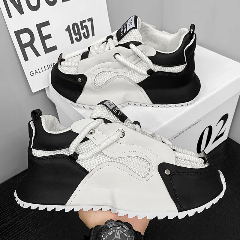 Hot selling New model Casual Mens shoes Breathable Shock absorbing Soft sole Anti slip Durable Trendy versatile Highly crafted