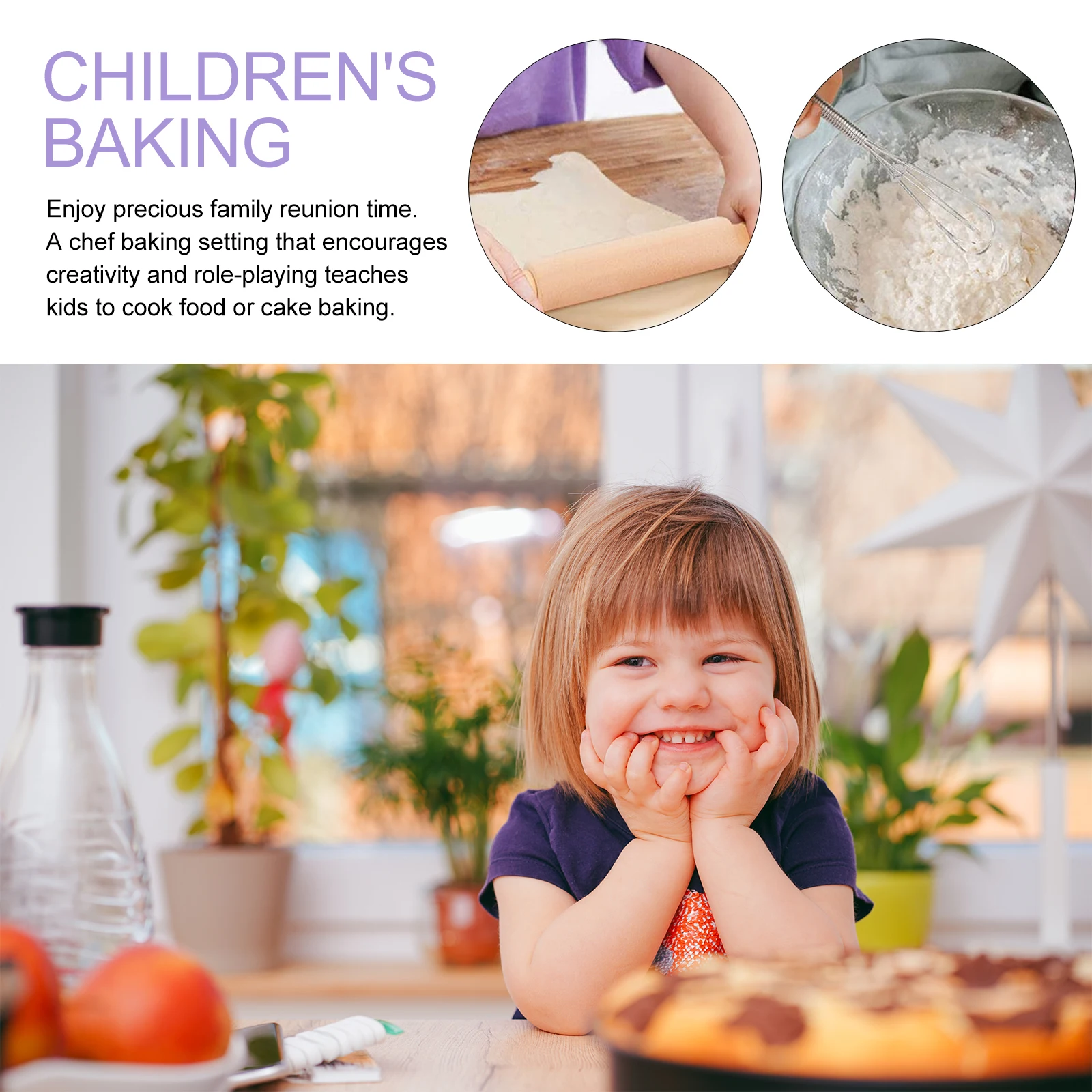 Outils de cuisson tablier dinosaure enfants jouets semblant jouets fille ustensiles de cuisine en acier inoxydable enfants cuisine ustensiles de cuisson