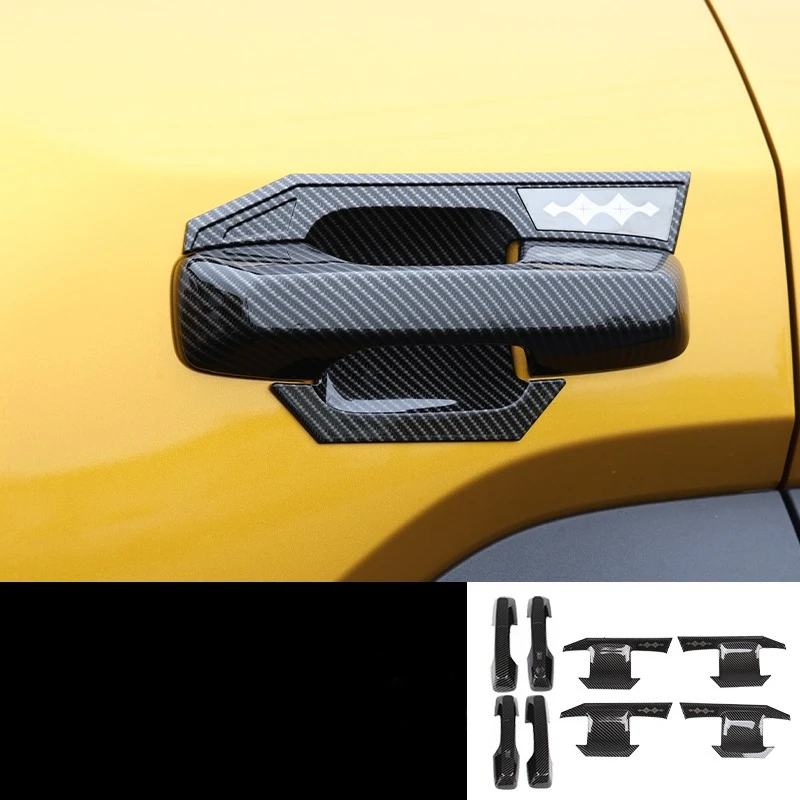 Voor BYD Leopard 5 2025 2026 Carbon Fiber Overlay Cover Exterieur Decoratie Bescherming Sticker Externe Accessoires