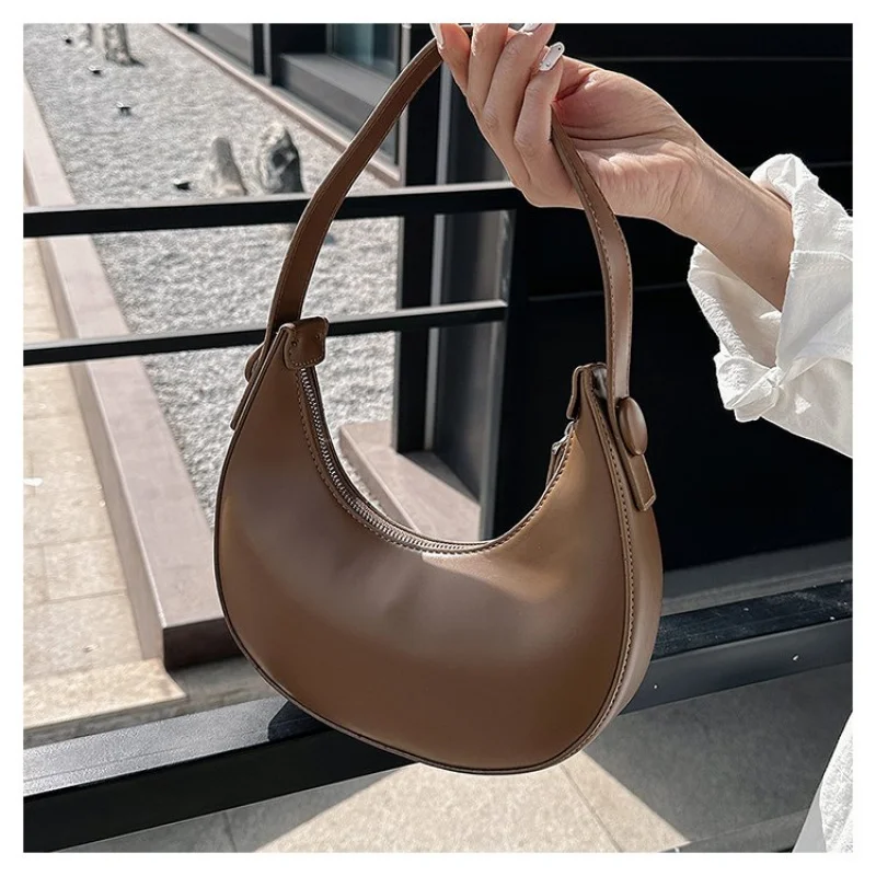 

Luxury High-End Leather Shopper Bag Elegant Vintage For Women Casual Large Capacity Designer Paris