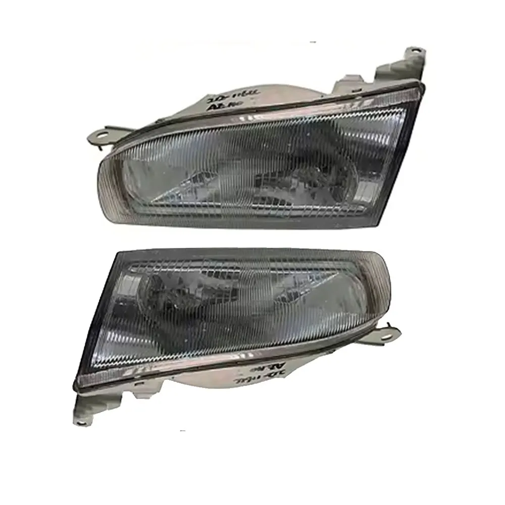 Car Front Headlights For Toyota Corolla Ae110 Ae111 1995 to 1997 A Pair Headlight