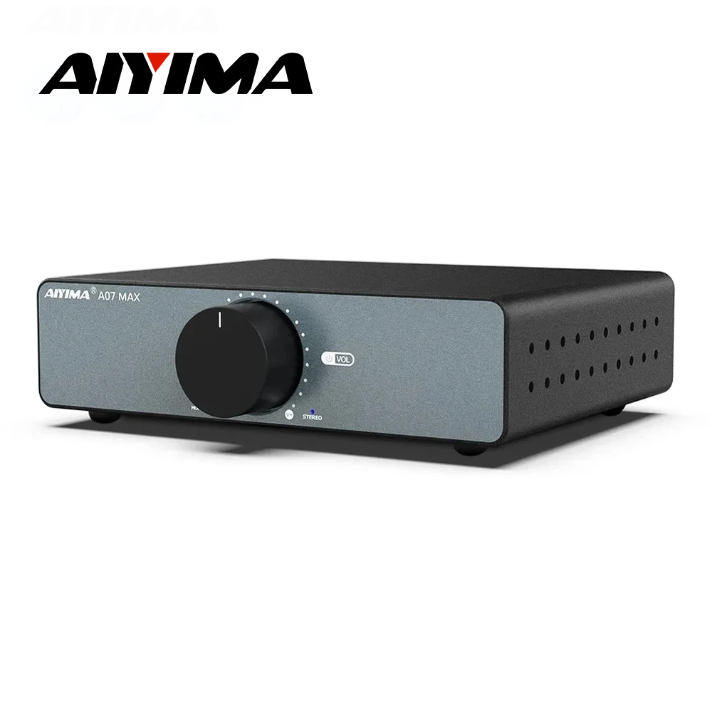 AIYIMA A07 MAX TPA3255 wzmacniacz moc dźwięku 2.0 Stereo wzmacniacz dźwięku Mono 300 wx2pbtl 600W wzmacniacz głośnika domowego