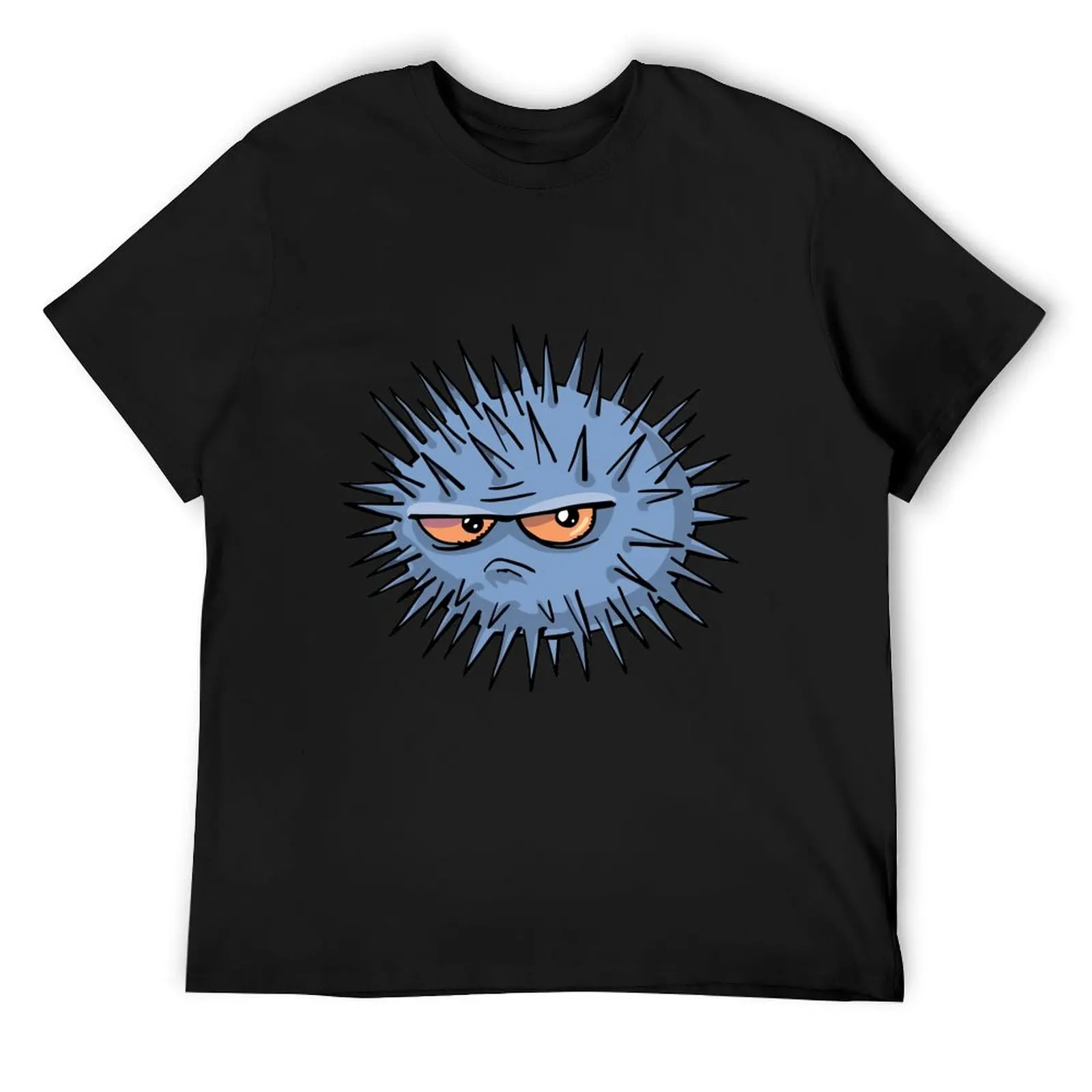 

angry sea urchin T-Shirt oversized anime figures sports fans mens funny t shirts