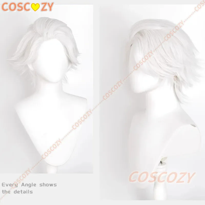 Новый аниме To be Hero X, милый парик для косплея, короткие белые волосы Lin Ling, парик для вечеринки на Хэллоуин для женщин и мужчин, карнавальная ролевая игра, Cos Acces