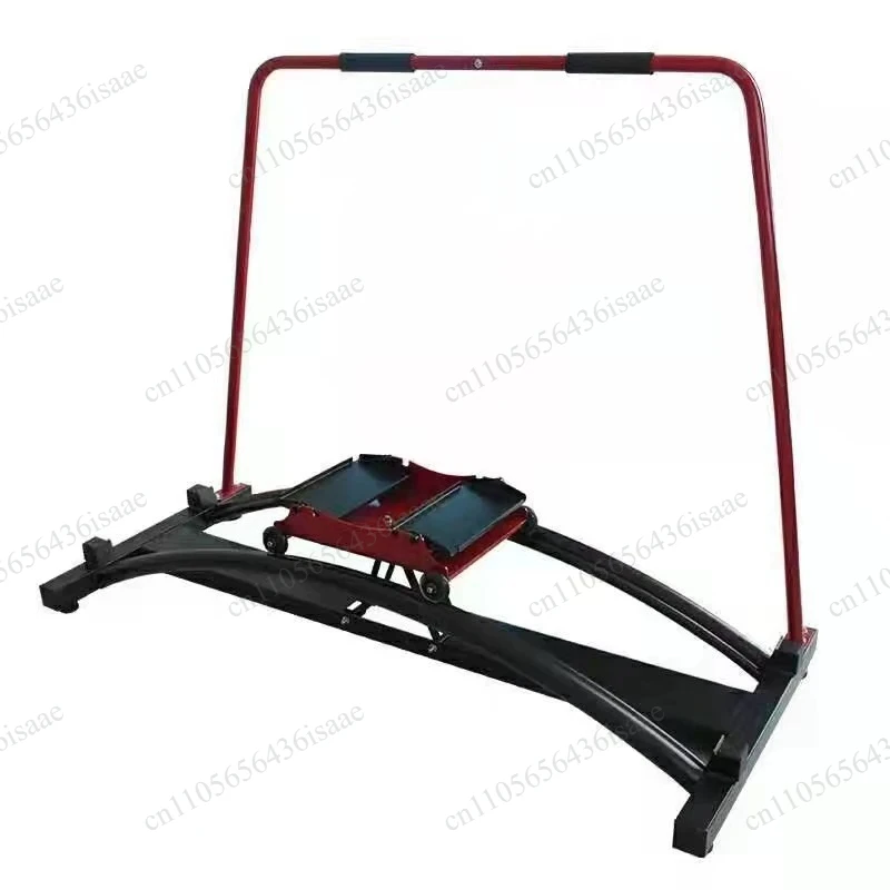 Indoor ski machine ski emulator double board double track training aerobic fitness waist machine balance trainer commercial