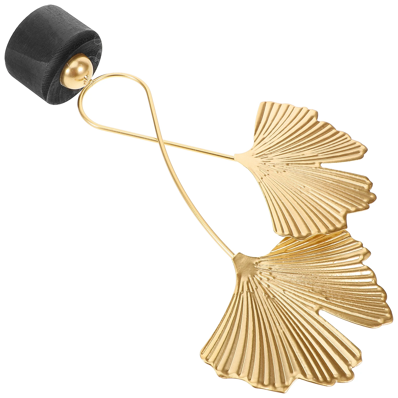 

Ginkgo Leaf Ornaments Home Decor Iron Art Tabletop Shelves Sculpture Metal Table Decor Desktop Art Ornament Leaf Sculpture