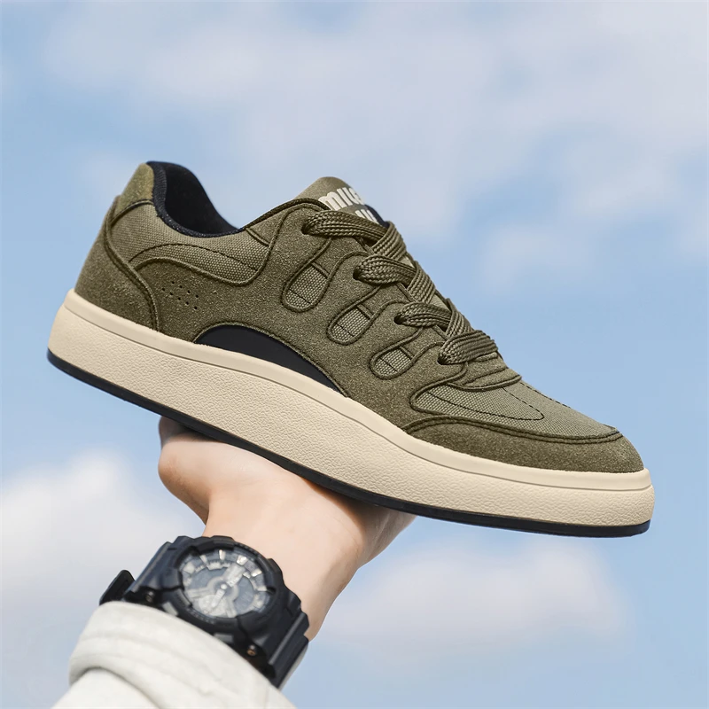 

2025 New Men's Board Shoes,sneakers,skate shoes,Casual Shoes Non-Slip New Arrival Classic Breathable High-Quality Trendy Boost